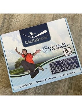 Slackline 50ft slackline genius